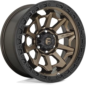 FUEL OFF-ROAD COVERT 15X8 5X4.5 3.75-19mm MATTE BRONZE BLACK BEAD RING - D69615806537