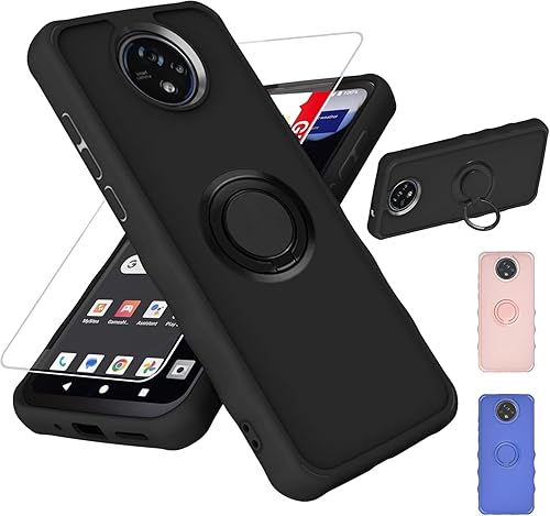 Funda para Orbic Joy2 Compatible con Funda de Teléfono Orbic Joy 2 RC656V 2024 Cubierta [con Protector de Pantalla de Vidrio Templado][Protección