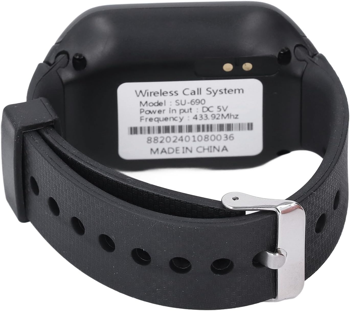 Tangxi Restaurant Pager System, Caregiver Call System, 2 Watch Receiver and 1 Pagers, Caregiver Pager for Home, Factory, Hospital,etc, Long Endurance
