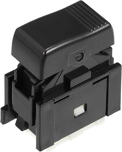 X AUTOHAUX 84810-30130 Interruptor de ventana eléctrica de coche delantero de repuesto negro para Toyota 4Runner 2.4L 3.0L 1985-1989 para Toyota