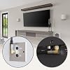 KabelDirekt – Sat/Antenna Kabluso, Coaxial Cables – 90° angle – 2m – 4K TV Satellite Cable, F Connector – 0.5-30m available (Radio/TV, DVB-T, DVB-C, DVB-S/DVB-S2, internet, black)