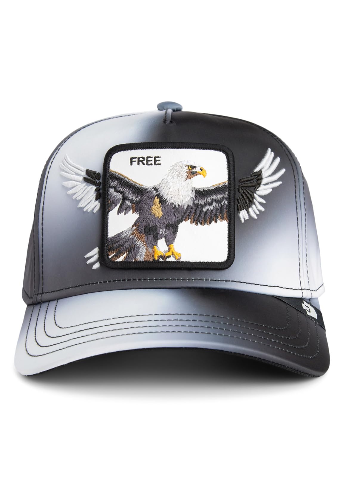 Goorin Bros. Women's Black Steal This Trucker Capbros. /Men/Snapback - Cap Baseball Mesh Snapback, With Peak Autumn-Winter Winter - One Size