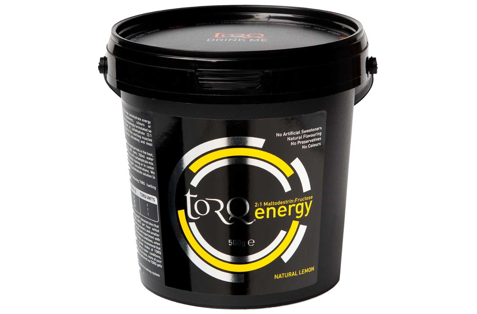 Flavoured Electrolyte Powder - Natural Orange Isotonic Hydration Powder with Electrolytes Drink | Fast Delivery Energy Drink with High Carbohydrates and Sodium | 15 Single Servings | TORQ