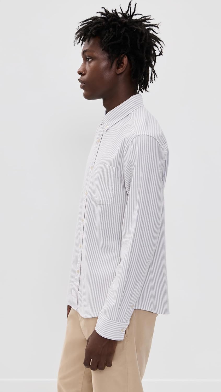 Fair Harbor Men's Salty Oxford Shirt - Image 3