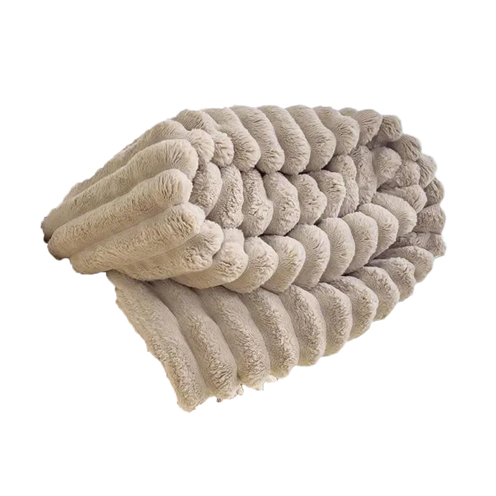 HDOYTXXM Coziness Faux Furry Blanket Thick Plushes Elegant Faux Furry Throw for Home Décorations or Traveling Use Soft