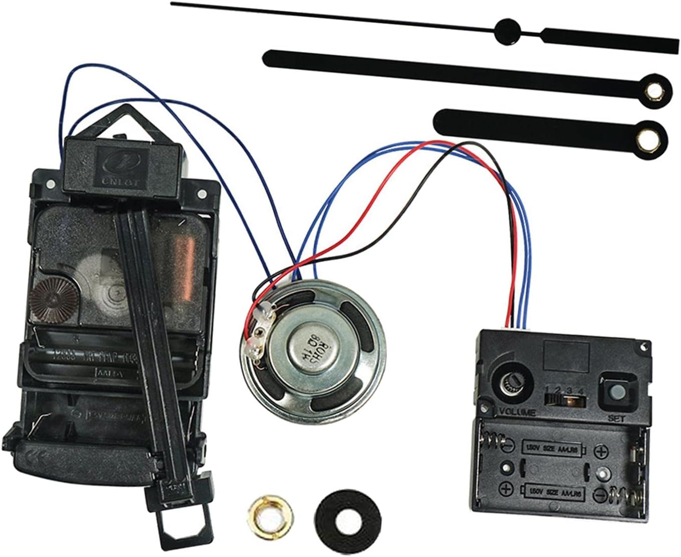 ECOMISTIQ® Pendulum Clock Movement DIY Replacement Chime Music Box Style G Hands|Wall Clocks|Clocks|Home & Décor