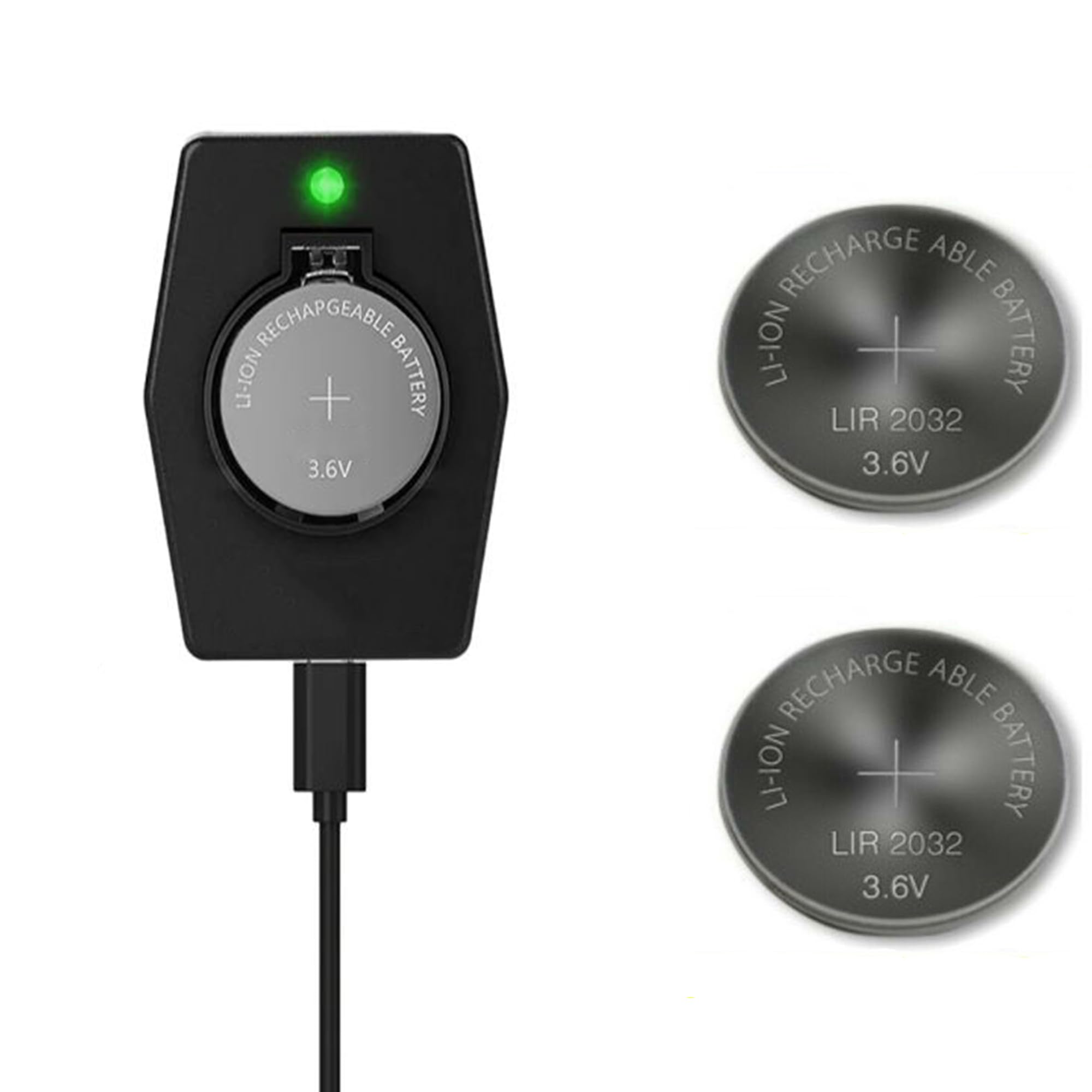 Lot De 5 Piles Bouton Plates Lithium Type CR2032 3V - Yuan Yuan