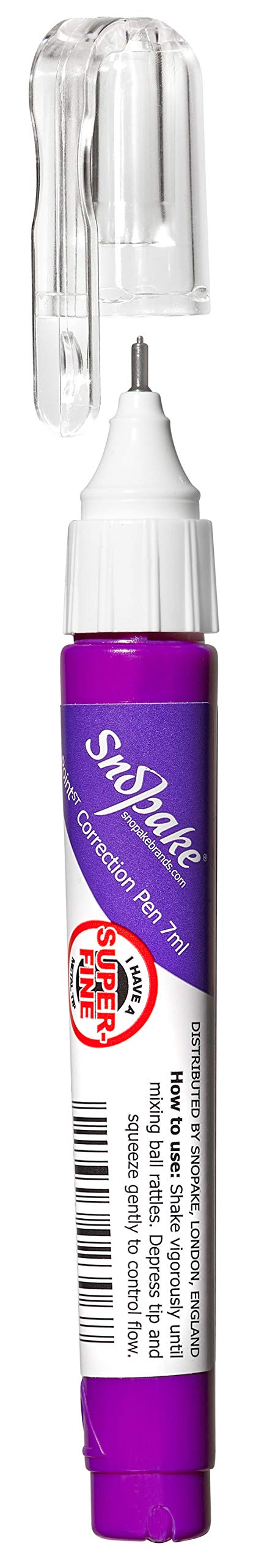 Snopake Pinpoint Correction Pen 7 ml Pen [Pack of 1]