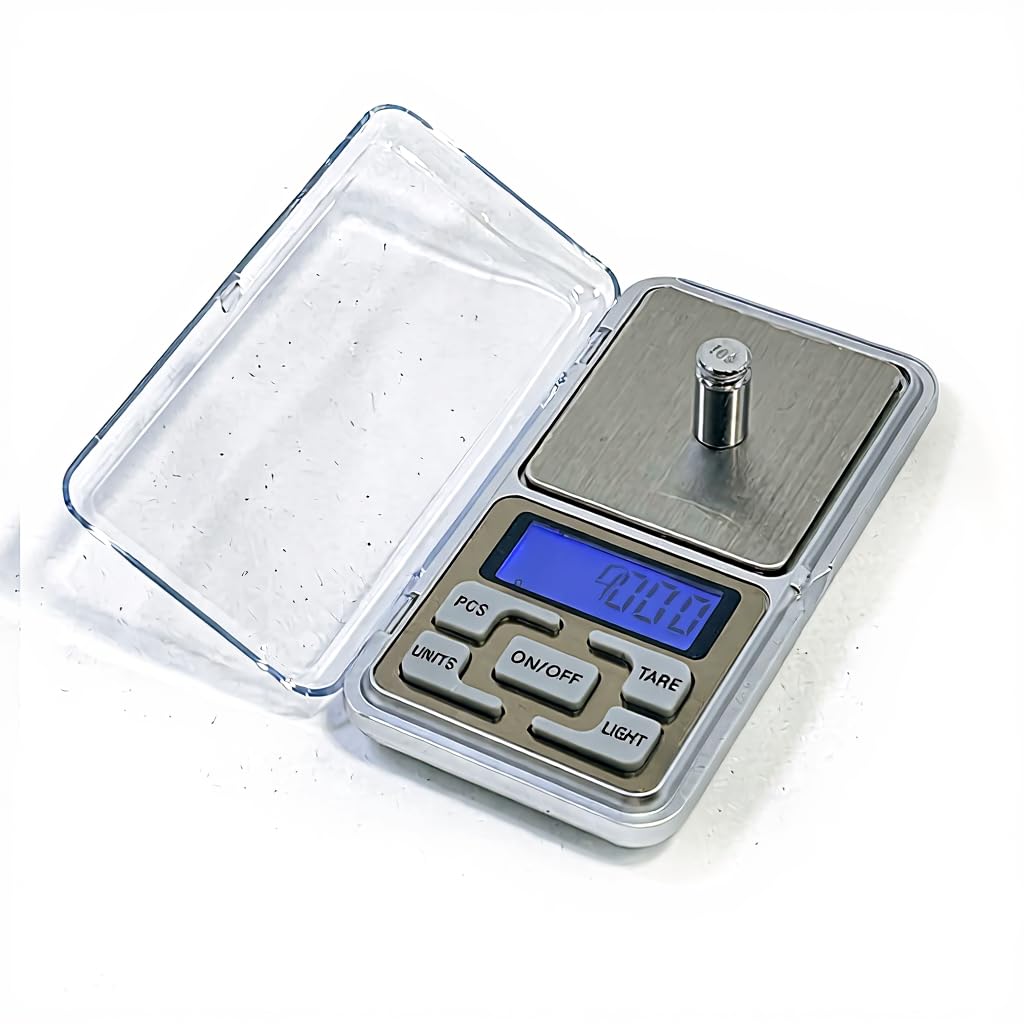 Mini Pocket Digital Scale 0.01g Precision | Stainless Steel Platform | 100g-500g Range | Portable Digital Tablet Display | Battery Operation | Household Gold and Jewelry Weighing-image-1