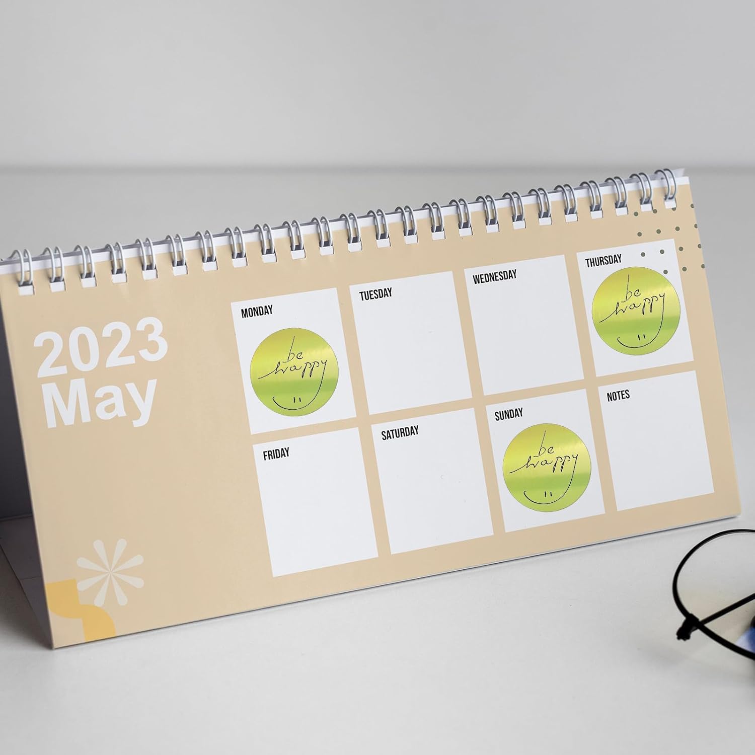 Gold Circle Thermal Labels Vinyl 1.5 Inch Self-Adhesive Round Glitter Stickers Roll Waterproof Printer Decals Name Tag for QR Code DIY Office Address 200 PCS - Image 4