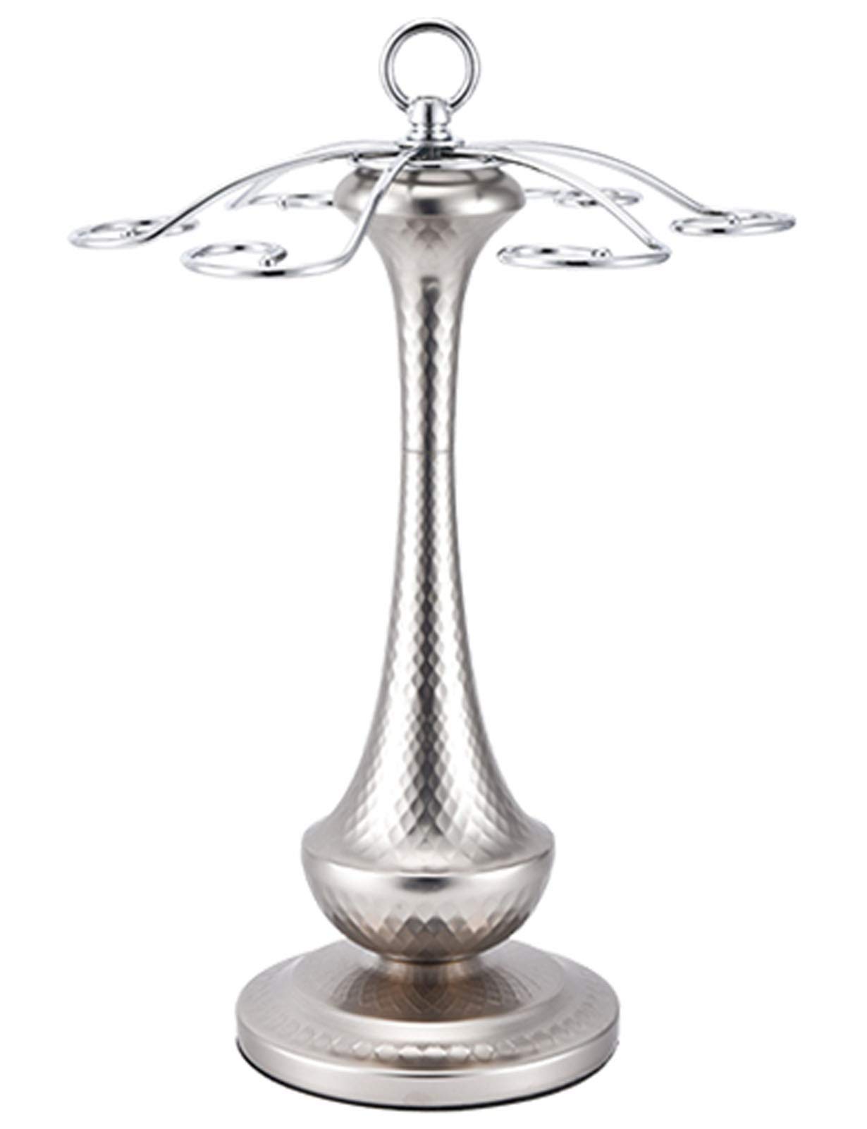 Support de verre en fer forgé pour éviter la casse et optimiser la table