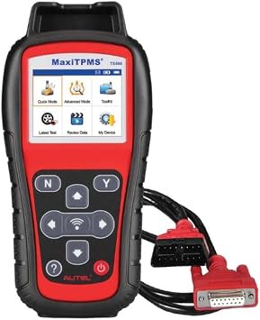 Autel MaxiTPMS TS508WF TPMS Service Tool Wi-Fi Updates, Quick and Advance Modes, OBDII Cable, Model# 700010