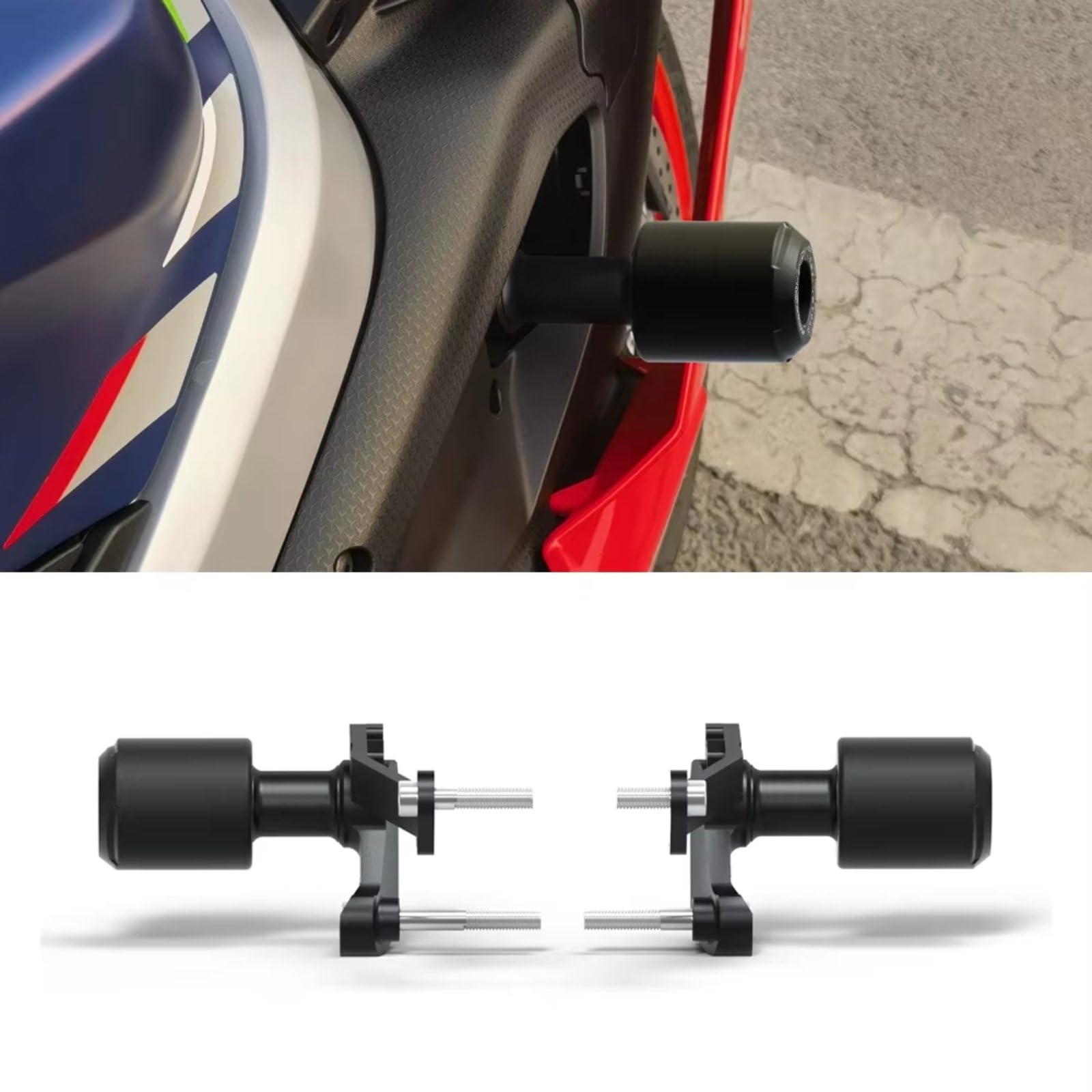 Compatibile Con Aprilia Per RS660 2021 2022 2023 2024 Slider Telaio Crash Protector Parti Ricambio