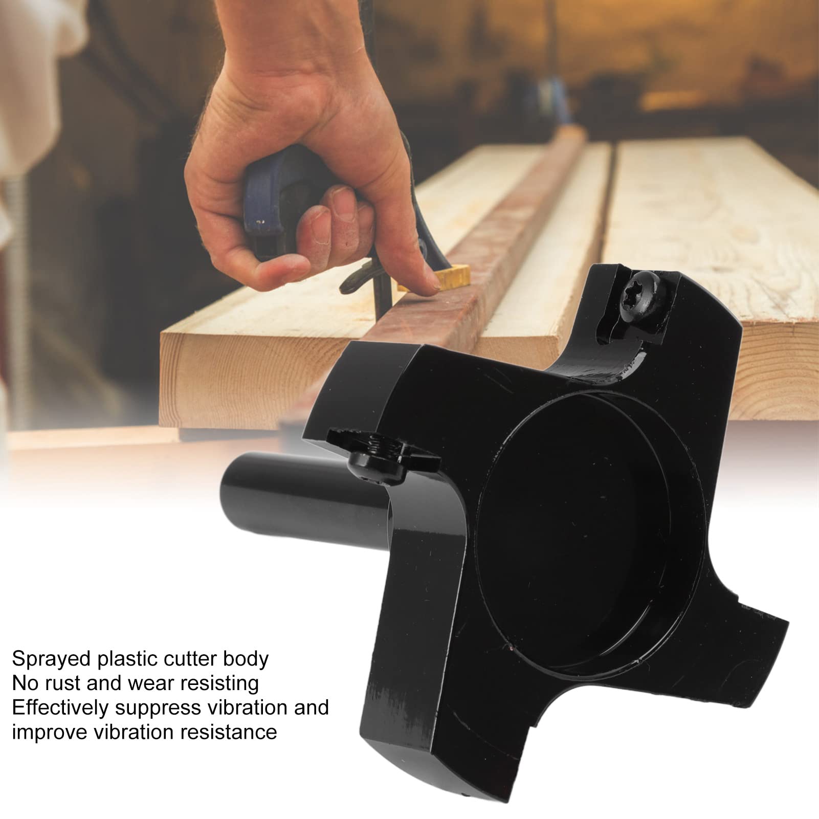 Fresa per router CNC per piallatura tavole Spoilboard, testa a T con 4 taglienti in metallo duro, ideale per livellamento e scanalature su legno