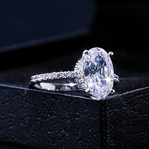OX JEWELRY　Oval Ring GYPSY OVAL DIAMOND RING - Byard Brogan