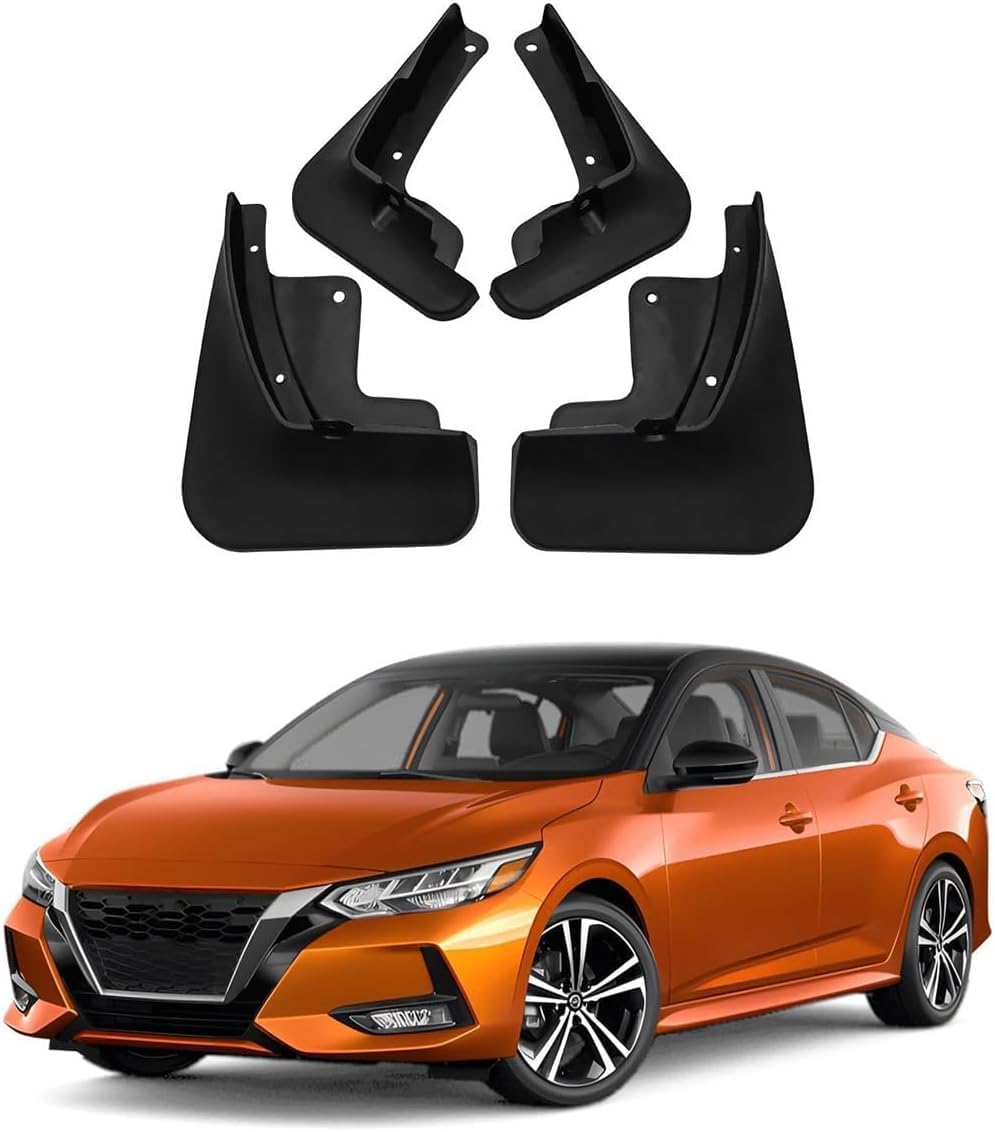 Plkashuc Normal Mud Flaps Car Mudguards For Nissan Sentra 2020-2024.