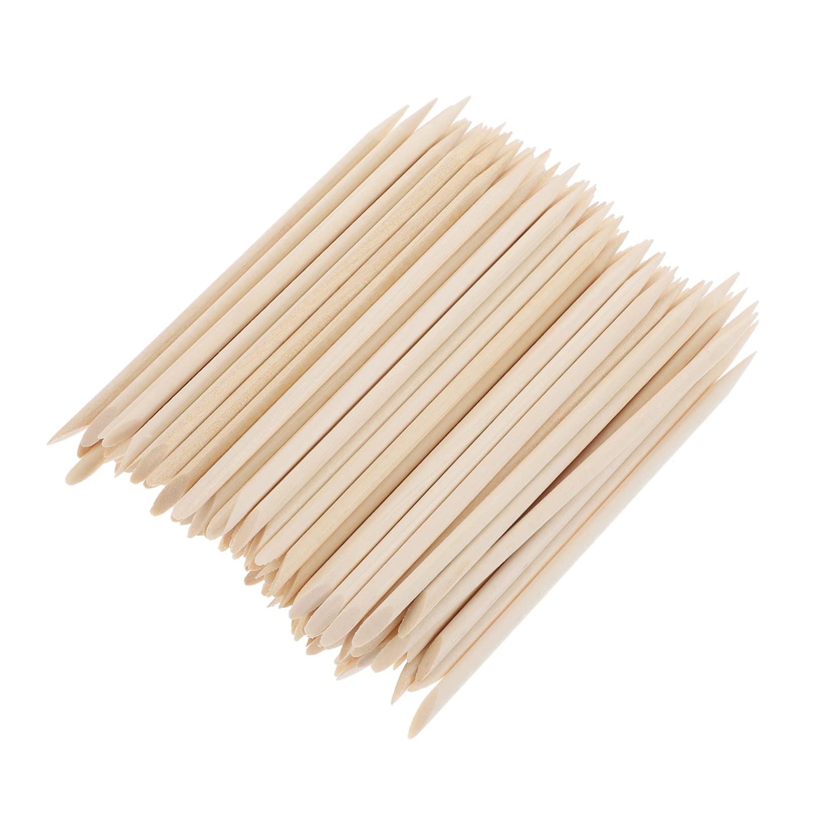 Gogogmee Nail Beauty Tool Set 300pcs Nail Art Cuticle Remover Sticks Wood Nail Art Sticks Nail Tech Tools Instant Cuticle Remover Women's Manicure Tool