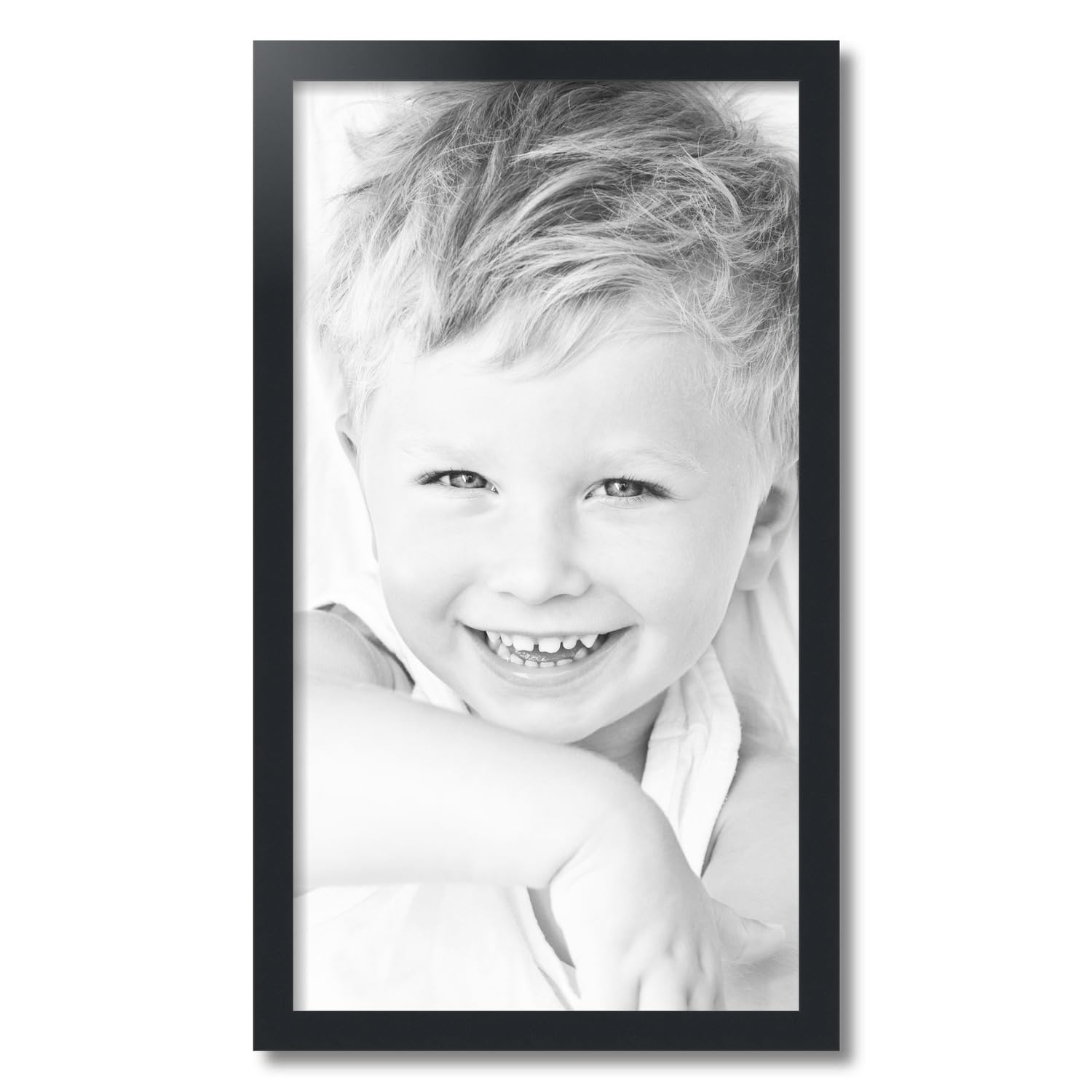Amazon.com - ArtToFrames 16x29 inch Satin Black Picture Frame
