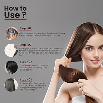 OXYGLOW HERBALS OxyGlow Hair Care Cream for Hair Straigheting (500+500g)