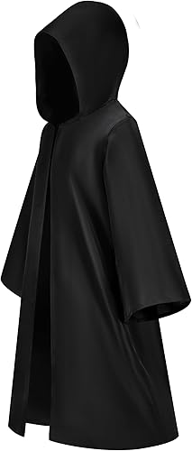 Miniatura 5 de Spooktacular Creations Disfraz de Halloween para niños, túnica con capucha para niños, túnica con capucha para fiestas de Halloween y cosplay