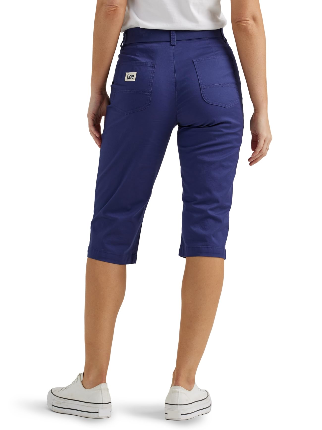 Lee - Pantaloni Capri Flex-to-Go Utility Skimmer, Pantaloni Donna