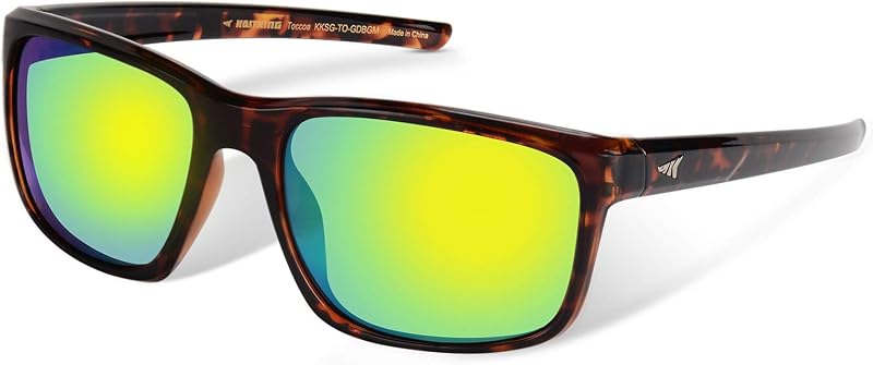KastKing Toccoa Polarized Sport Sunglasses Men Women, UV Protection | PuriVex Water & Salt Repellent, Lightweight, Durable, Grilamid Frame, Ideal for Driving Fishing Cycling and Running
