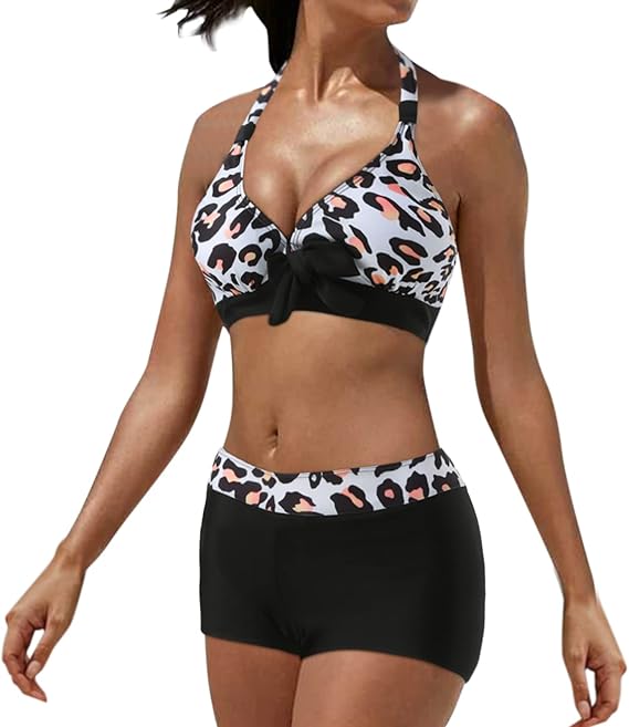 Jarseila Tweedelig Badpak Dames - Bloemen Bikini Set Met Push-up Top En Hoge Taille, Zomer Zwemkleding