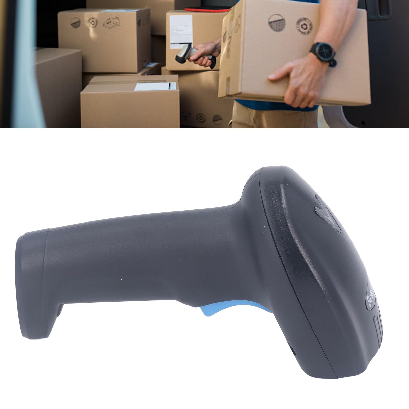 Lector de Código Compacto Inalámbrico del Escáner del Código de Barras de