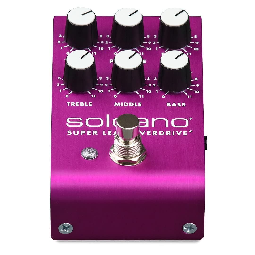 Soldano SLO Pedal オーバードライブ ディストーション Amazon | Soldano SLO-PEDAL Purple Anodized オーバードライブ