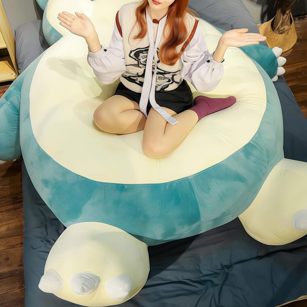 Dixibiao UnStuffed Animal Storage Bean Bag Chair Cover Cat Plush Bean Bag Toy for Birthday Gift (N, 200cm)