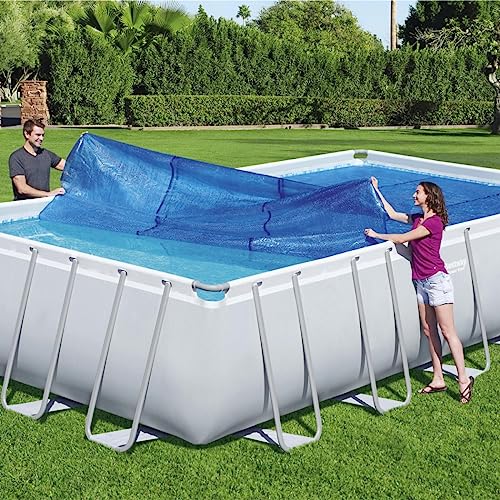 Bâche solaire Bestway 58228 pour profiter d'une piscine hors sol à température idéale