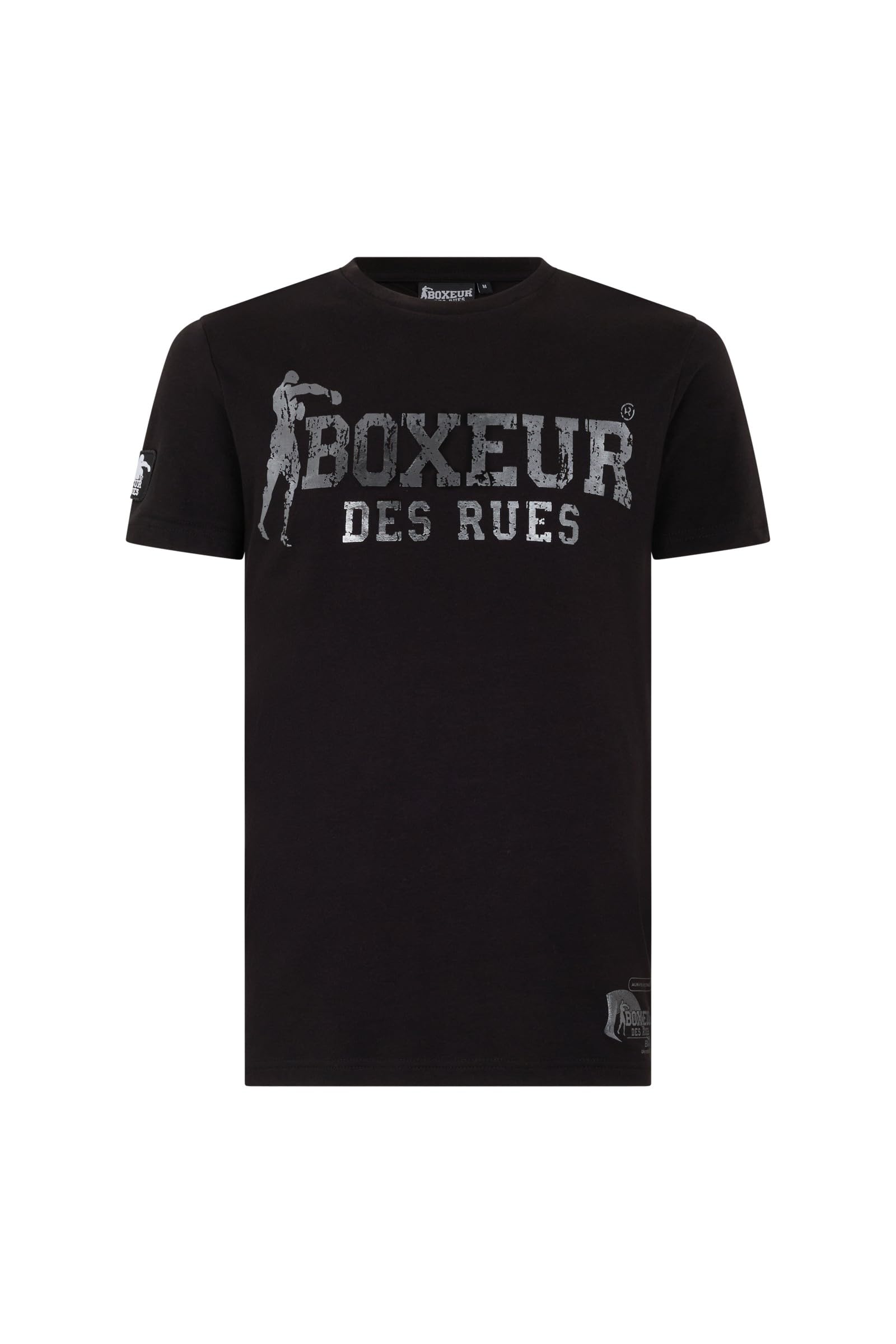BOXEUR DES RUES T-Shirt Iconica Black e Titanio