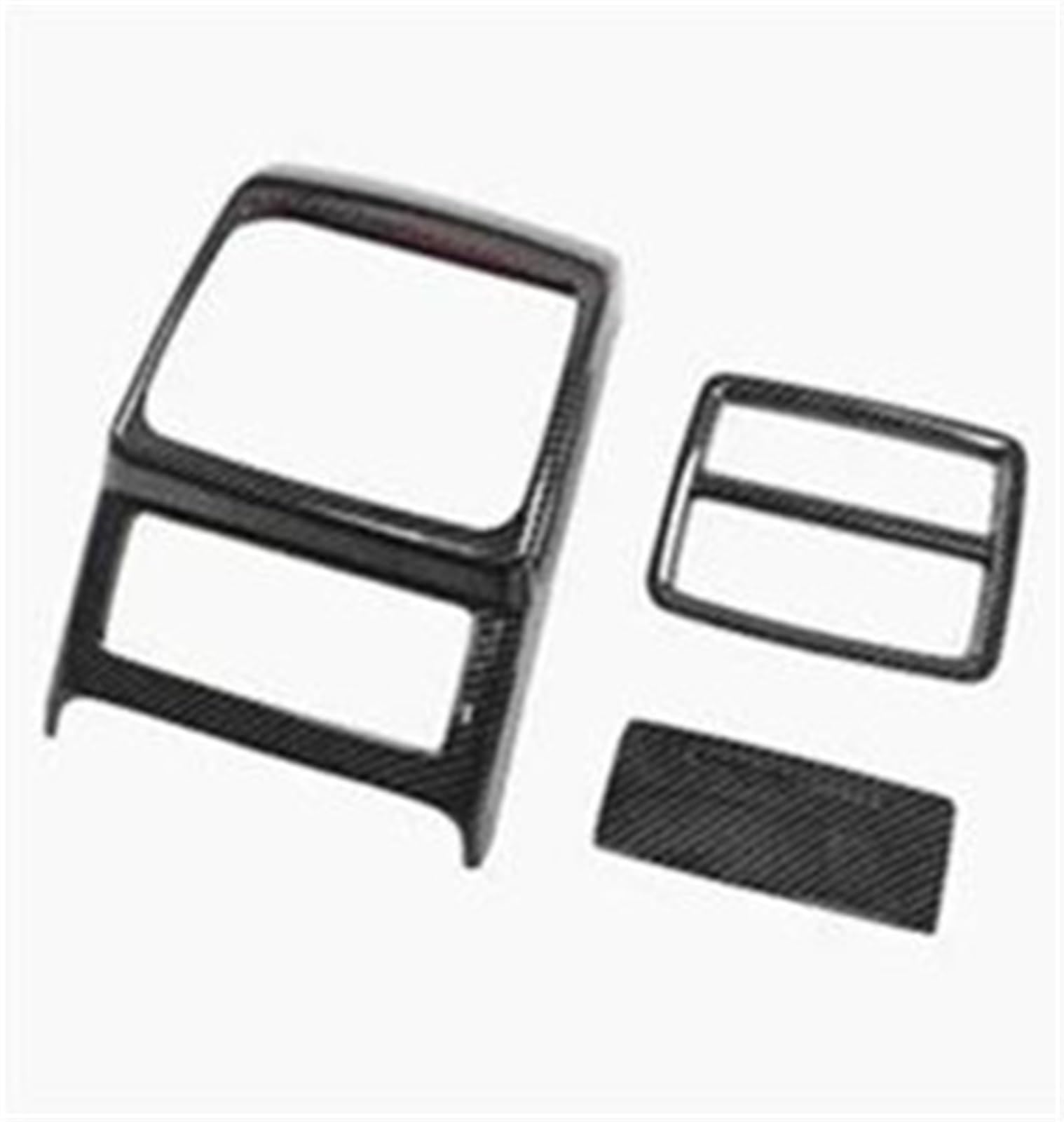 Piwine 3 Car Interior Trim Accessories Air Outlet Frame Decoration Center Console Gear Shift Cover For Audi A4 B9 2017-2019