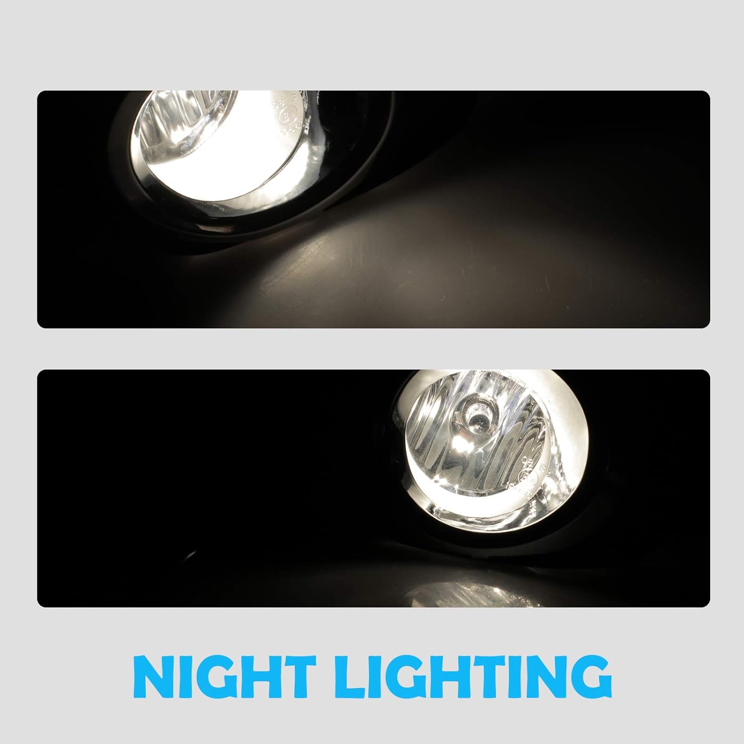 AUTOWIKI Fog Lights For Toyota Corolla 2011-2013 Fog Light Assembly 2PCS OEM Replacement Fog Lamps