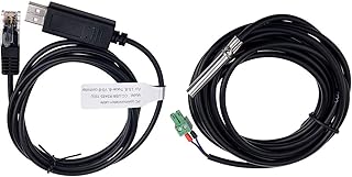 Remote Temperature Sensor and Communication Cable CC-USB-RS485-150U USB to PC RS485 for EPEVER Tracer Series Solar Charge Controller