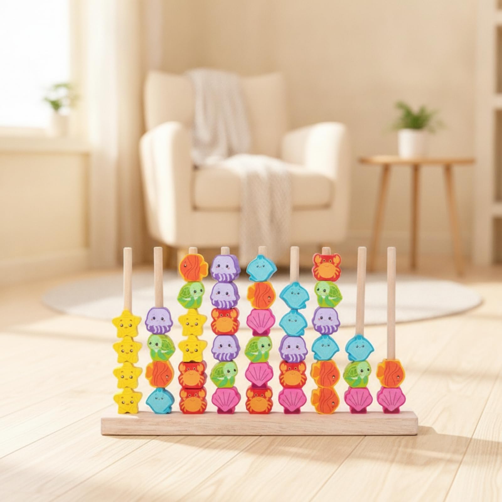 Gioco di Infilare Resistente , Gioco Di Confronto E Abbinamento Con Perline