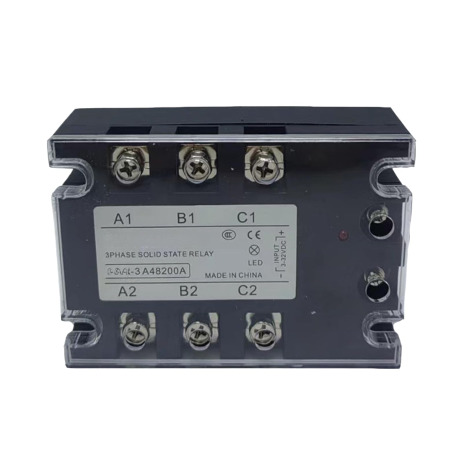 Relais à semi-conducteurs triphasé 3A48200A 40A 60A statique industriel - 2
