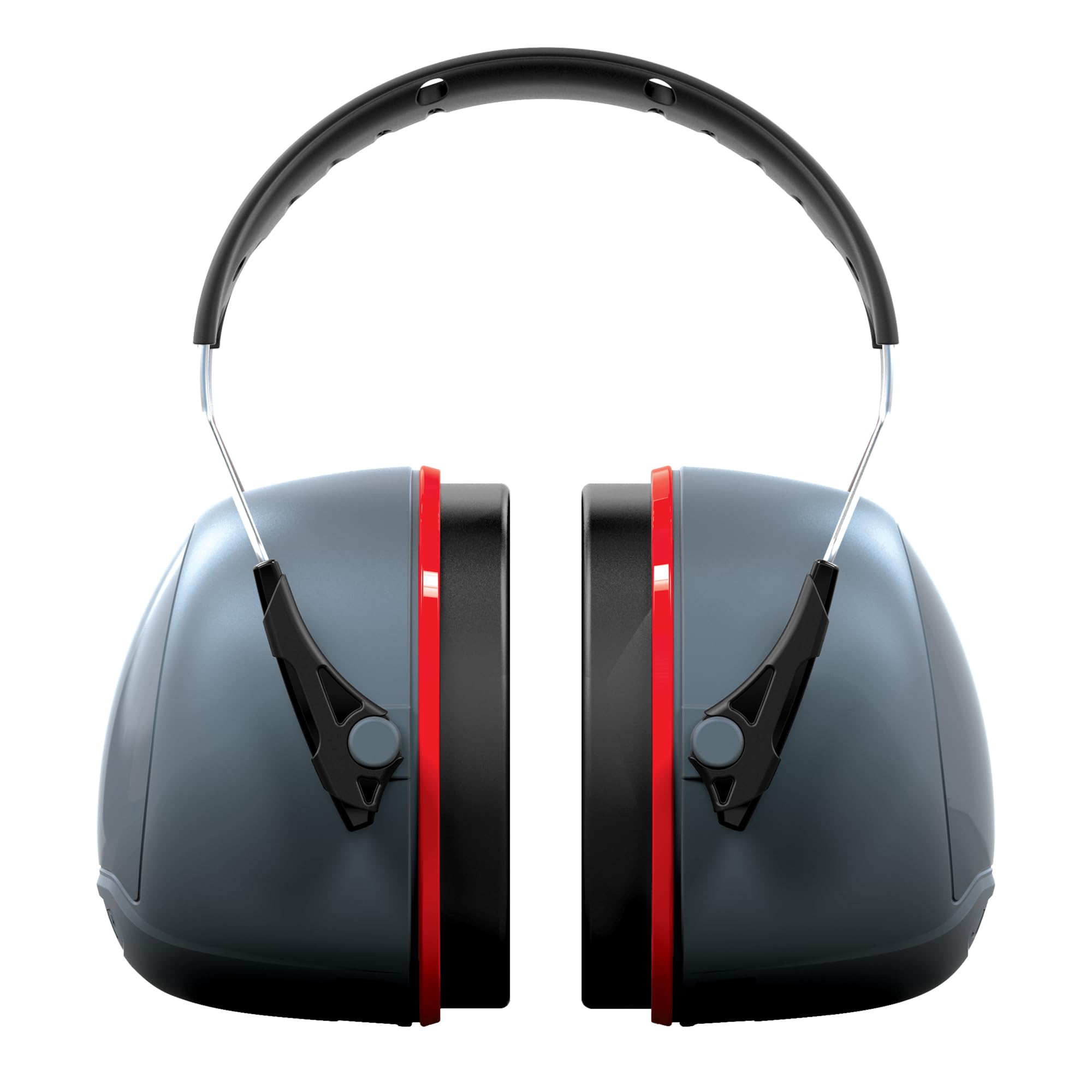 JSP Sonis3 Adjustable Ear Defenders grey/red (AEB040-0A1-A00) - Image 2