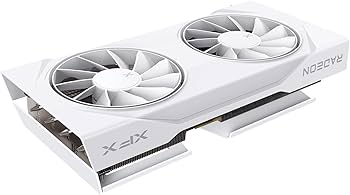 XFX Swift AMD Radeon RX 9060 XT OC Branco Gaming Edition com 8GB