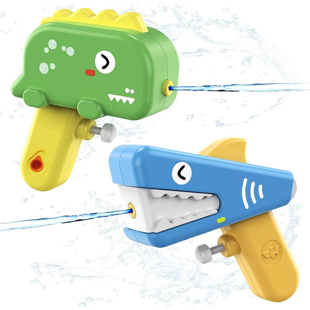Water Gun, Squirt Guns for Kids, Summer Swimming Pool Party Favor Beach Water Fighting Outdoor Toys for Girl Boy - 2 Pack Vampire Cape