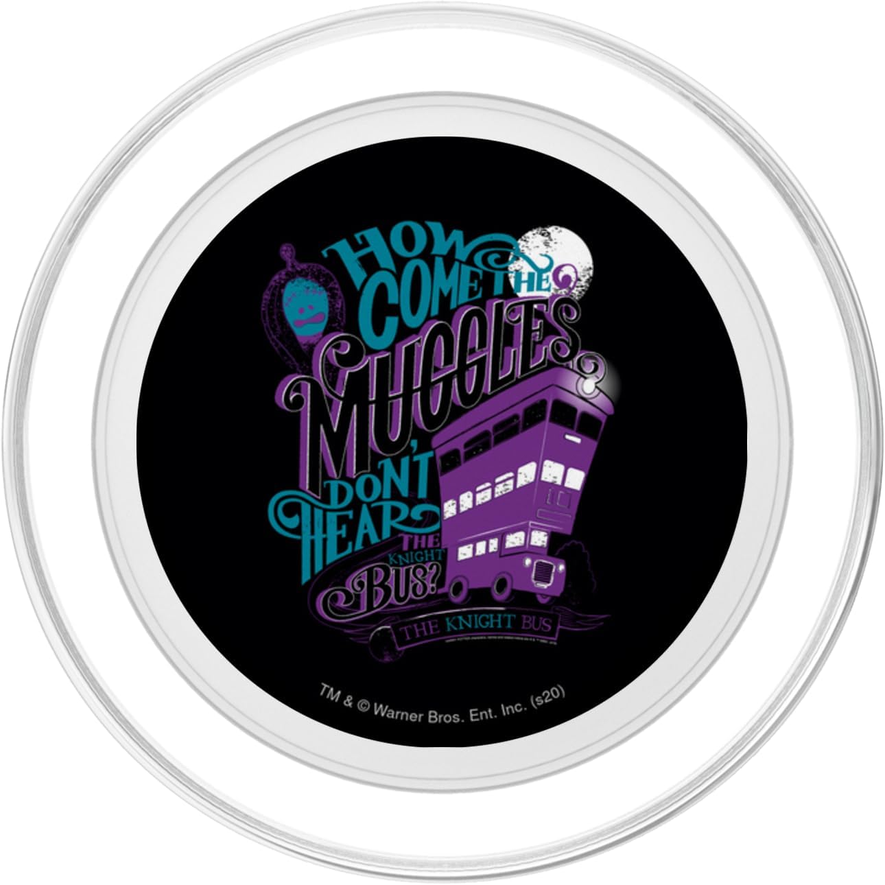 Harry Potter The Knight Bus PopSockets MagSafe PopGrip for iPhone