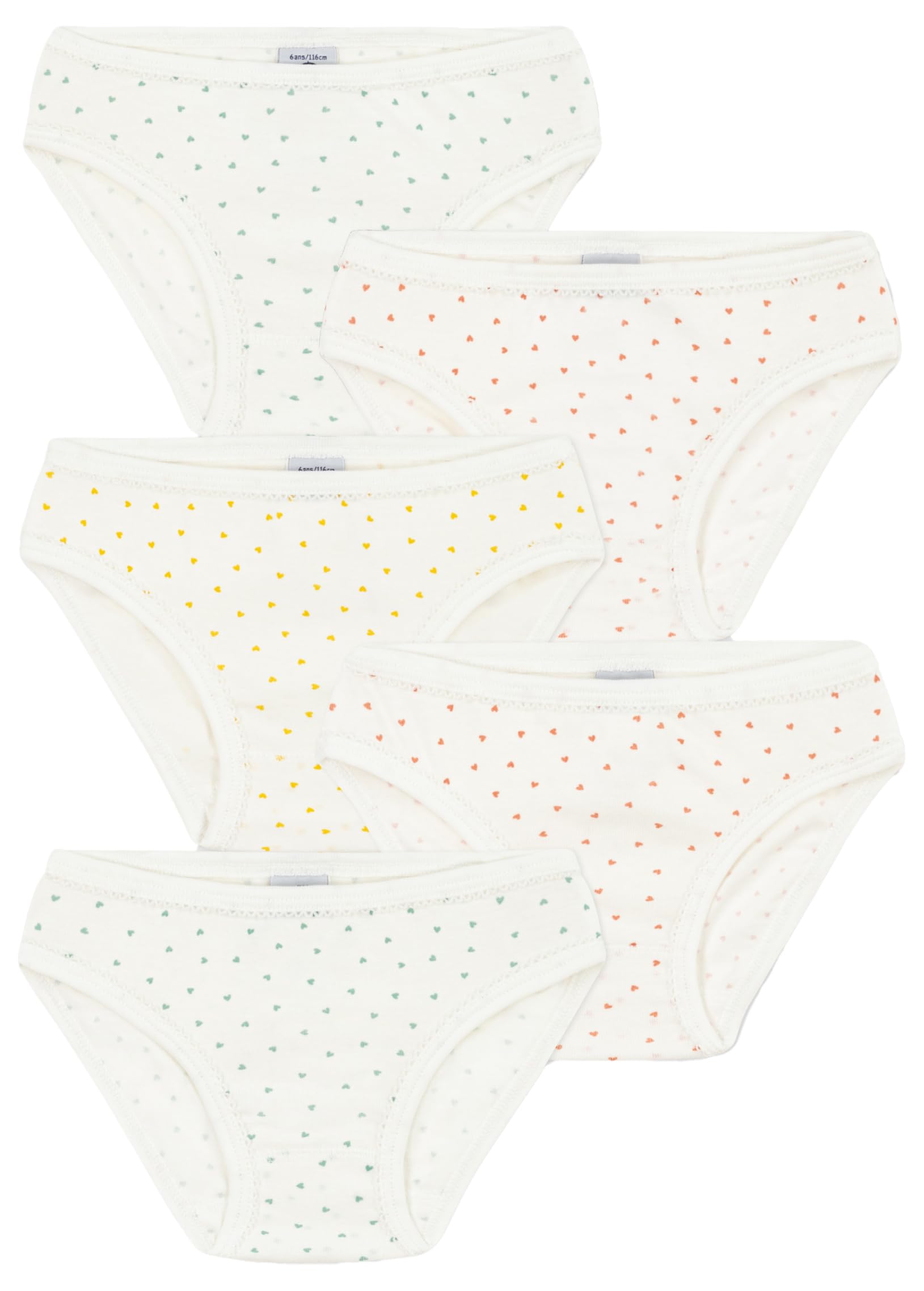 Petit Bateau 5 majtek varian5A, Wariant 1, 5 lat