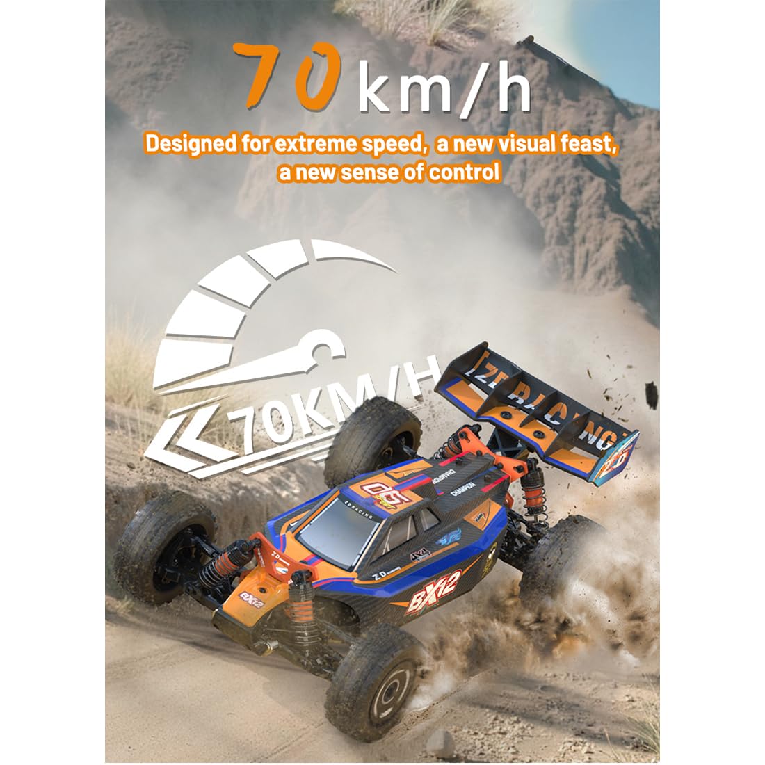 Amazon.com: URFunModel ZD Racing BX-12 1/12 RC Off-Road Car, 2.4G