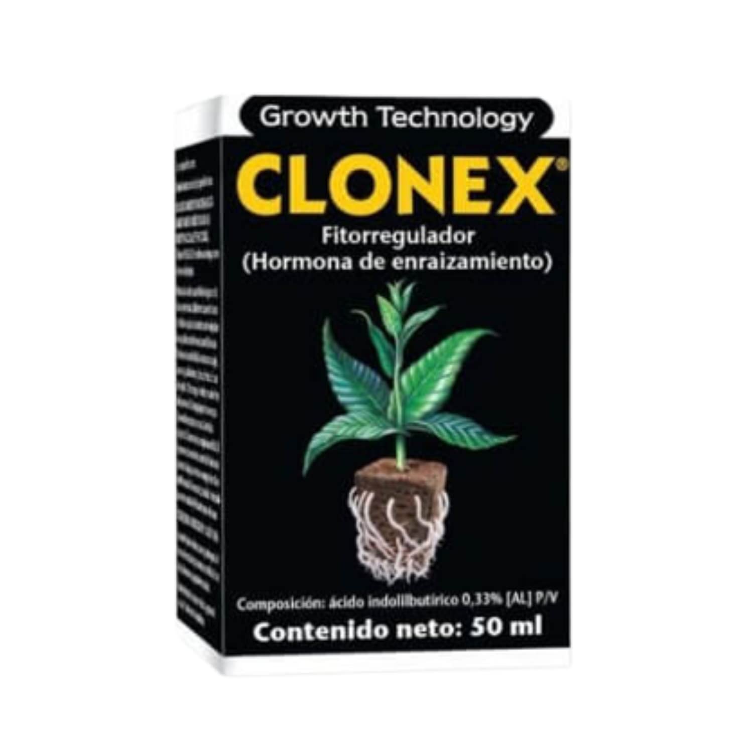 GROWMANIA Clonex Root Gel 50ml - Naturalny aktywator korzeni - Rooting sadzonek - Pomoc w uprawie korzeni roślin i roślin