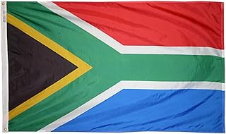 Annin Flagmakers South Africa Flag USA-Made to Official United Nations Design Specifications, 3 x 5 Feet (Model 197565)
