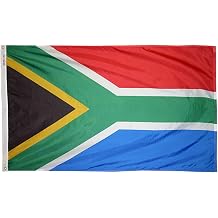 Annin Flagmakers Model 197565 Flag of South Africa USA Official United Nations Design, 3 x 5 Feet, Multicolor