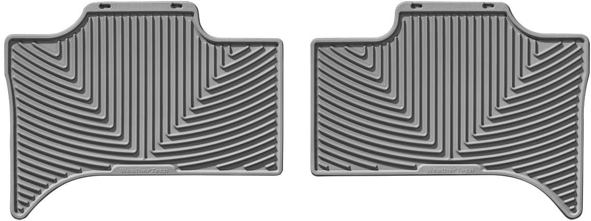 WeatherTech All-Weather Floor Mats for BMW X5 3.0i, X5 4.4i, X5 4.6is - 2nd Row (W158GR), Grey