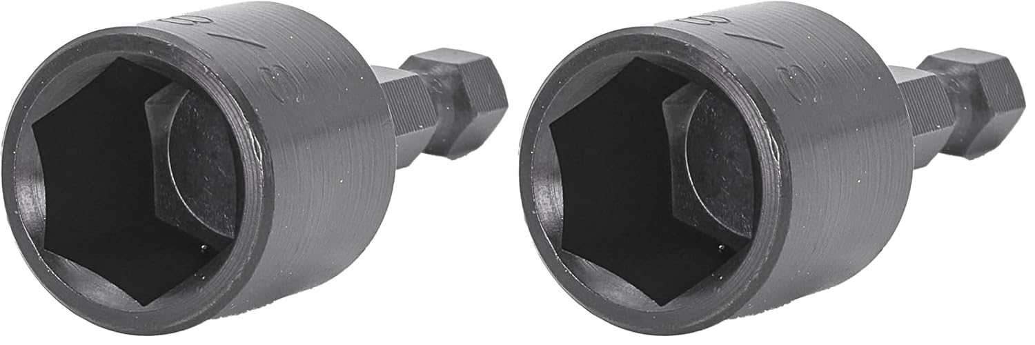CONFAST 3/8" Threaded Rod Anchor Set Tool for Concrete - Black (Pack of 2)