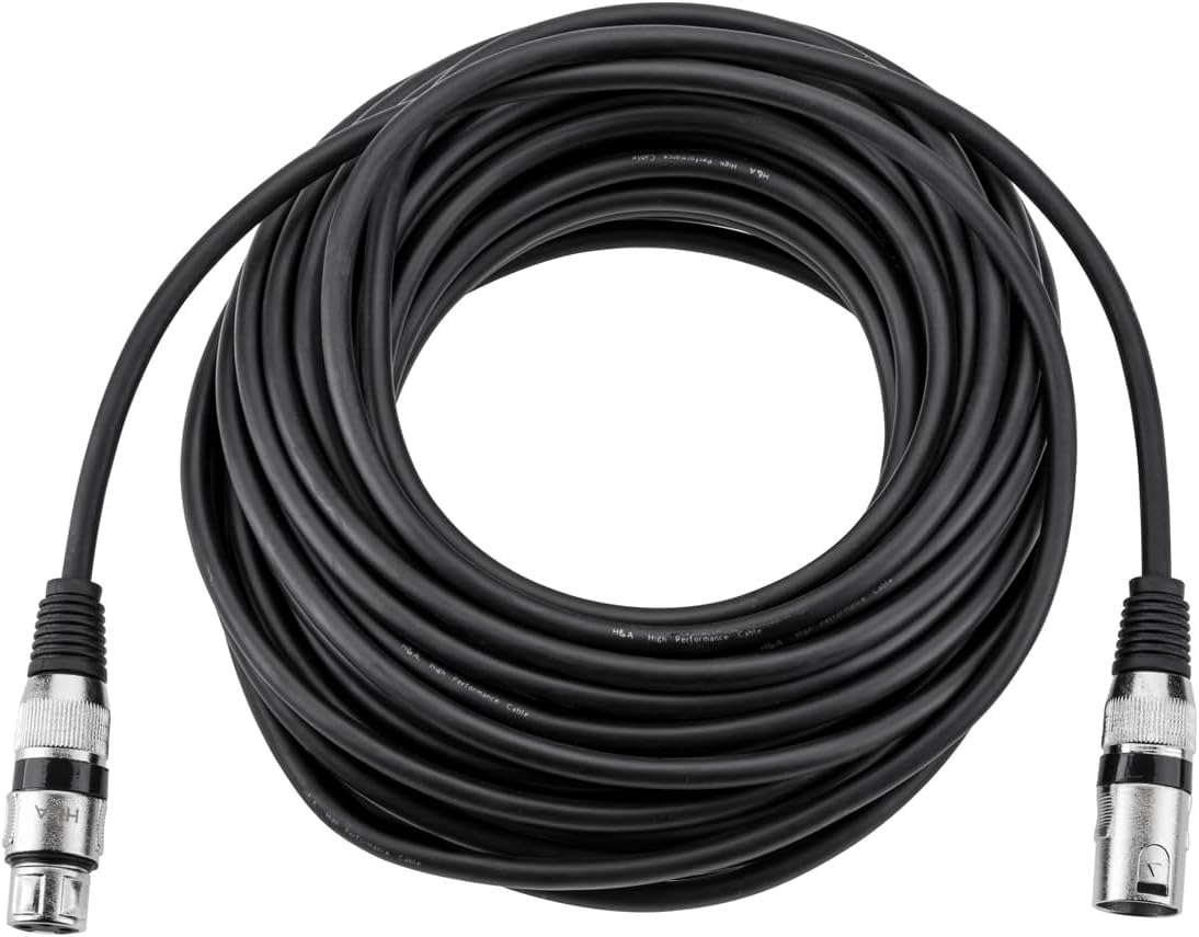 Behringer Eurolive B208D 8" 200W 2-Way Powered PA Speaker System, Bundle with Speaker Stand and 2X 50' XLR Microphone Cable - Image 4