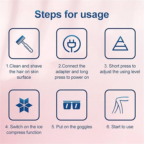 Miniatura 9 de Iborria IPL - Depilación láser permanente sin dolor para mujeres y hombres, actualización a 999,999 destellos para piernas faciales, brazos, axilas,